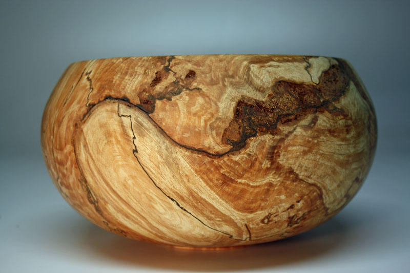 RAW WOOD COPPER BEECH BOWL