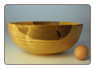 11.5" RED MAPLE BOWL 1183
