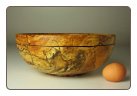 10.5" SPALTED COPPER BEECH BOWL #1081