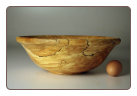 12.5" SPALTED COPPER BEECH BOWL #899