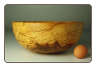 10.5" SPALTED COPPER BEECH BOWL #1082