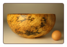 10" SPALTED COPPER BEECH BOWL #961