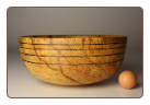 11.5" SPALTED COPPER BEECH BOWL #1116