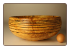 12" SPALTED COPPER BEECH BOWL #964