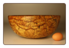 12.5" SPALTED COPPER BEECH BOWL #1056