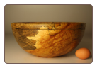 12.5" SPALTED COPPER BEECH BOWL #1058