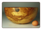 12.5" SPALTED COPPER BEECH BOWL #1080
