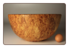 12.5" SPALTED COPPER BEECH BOWL #956