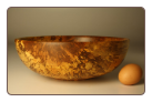 11" SPALTED RED MAPLE BOWL #995